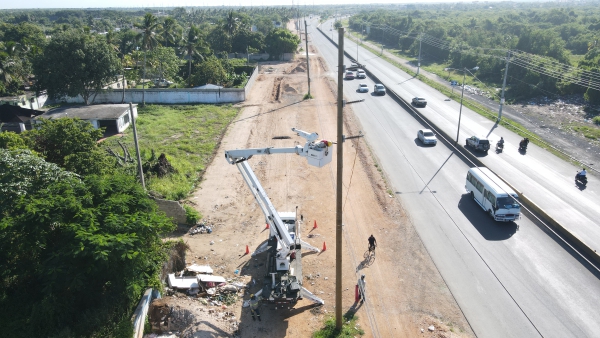 ETED sustituirá crucetas en malas condiciones y otros trabajos de mantenimiento en líneas San Pedro I- Hato Mayor II y Arroyo Hondo- La 40